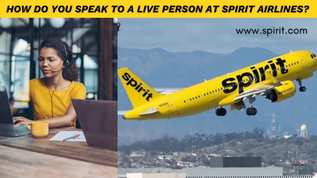 Talk To A Live Person At Spirit Airlines