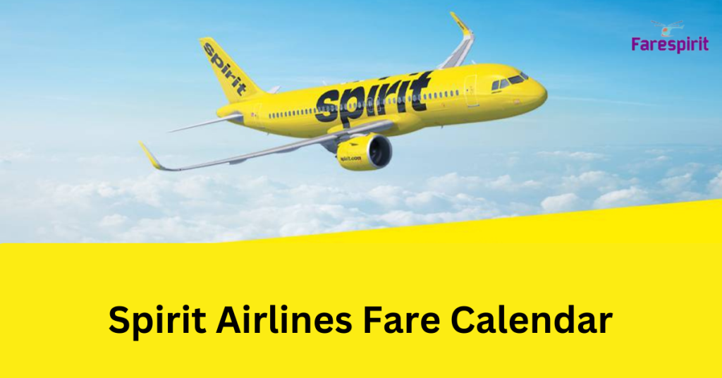 spirit airlines fare calendar